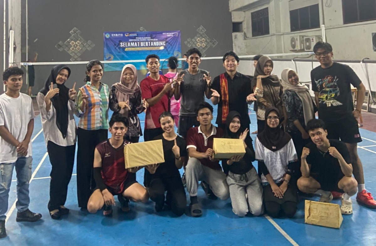 Fun Match ORMAWA BEM KM UNRIYO Pererat Silaturahmi Antar Organisasi Mahasiswa